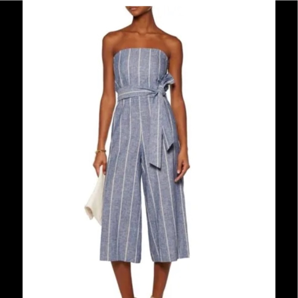 Alice + Olivia strapless jumpsuit